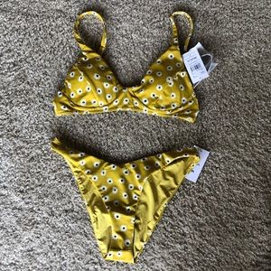 RVCA daizy bikini NWT